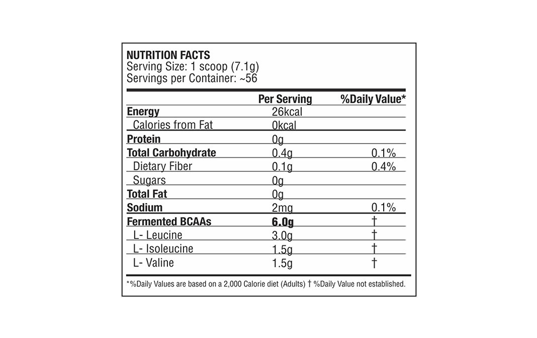 Procel 100% Fermented BCAA+ Tropical Mango Flavor   Plastic Jar  400 grams